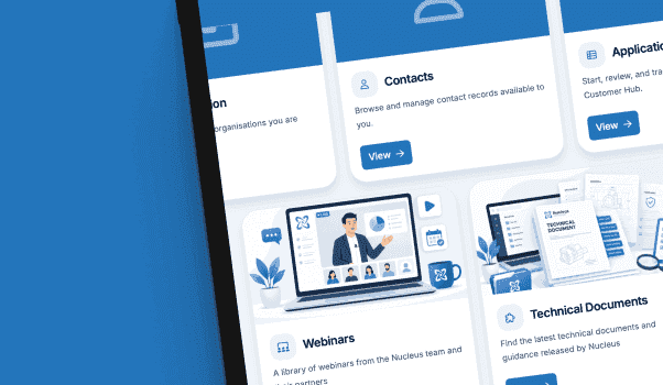 A member experience hub with contacts, webinars and documents