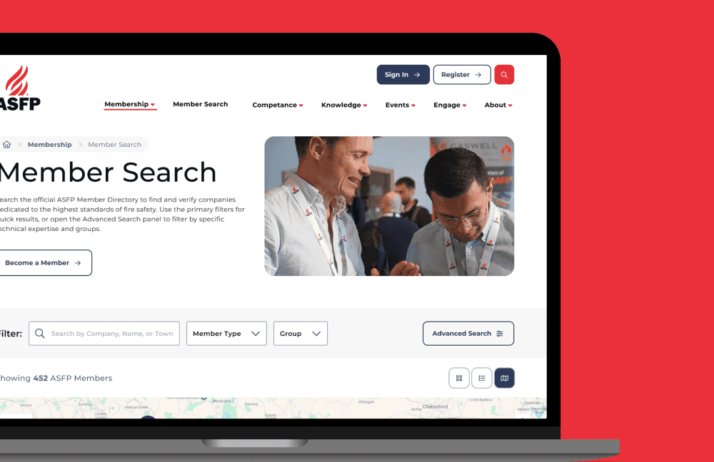 The ASFP website