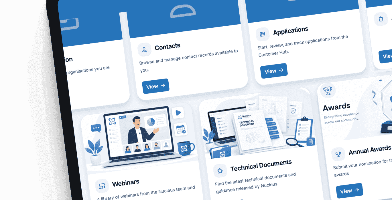 A member experience hub